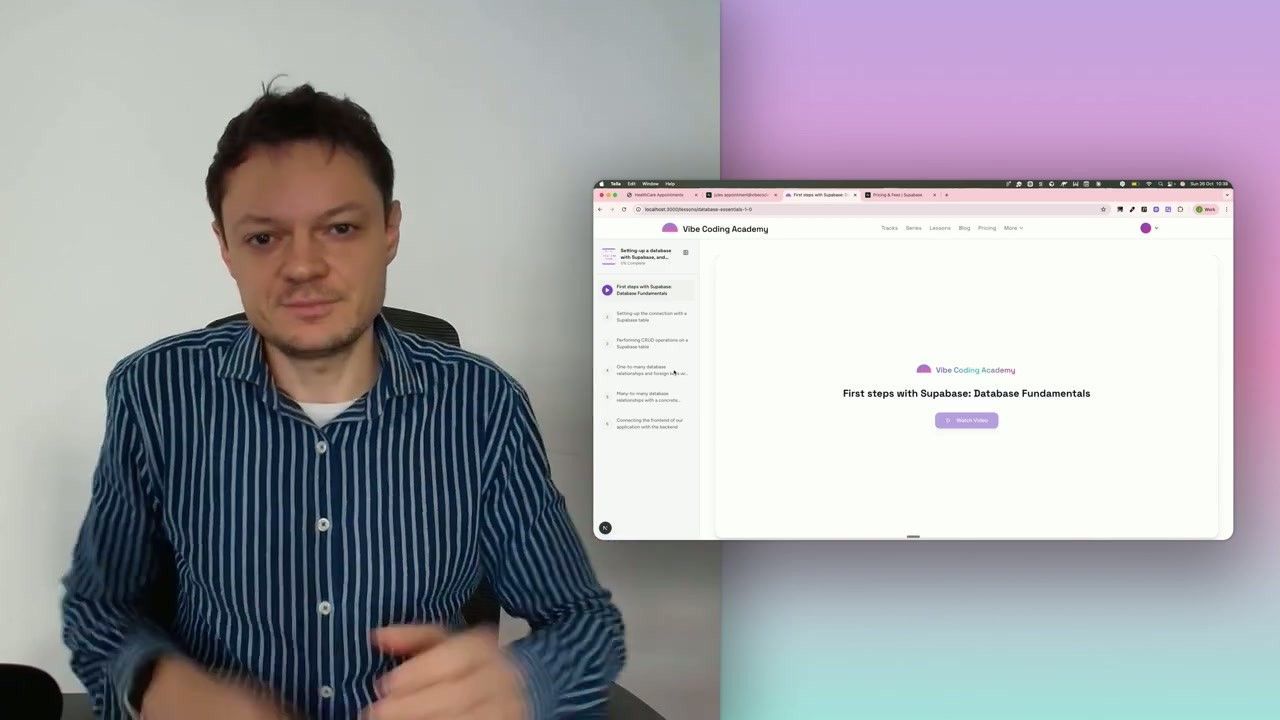 Setting-up a database with Supabase, and building our first CRUD API endpoints