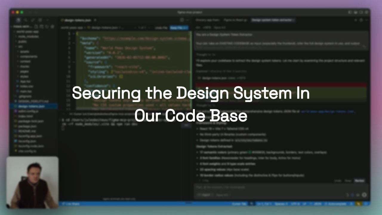 Securing the Design System In Our Code Base