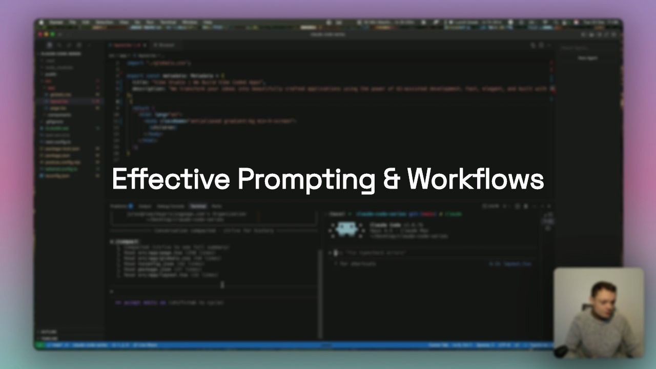 How To Master Claude Code - Effective Prompting & Workflows