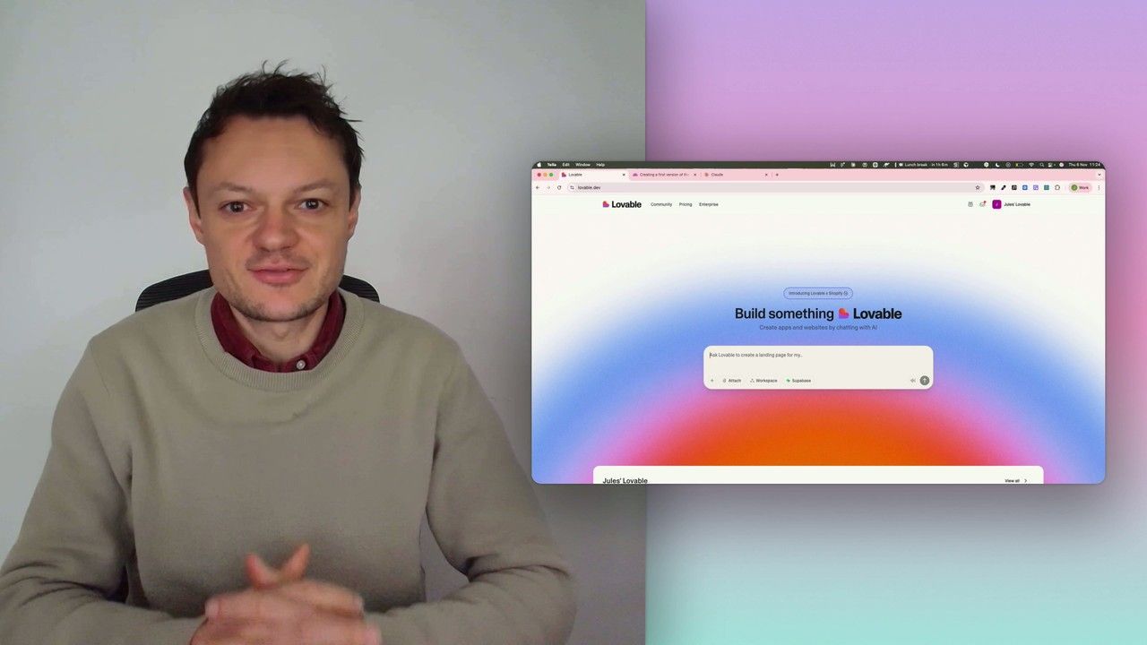 Build a professional frontend prototype with Lovable, Bolt, or v0