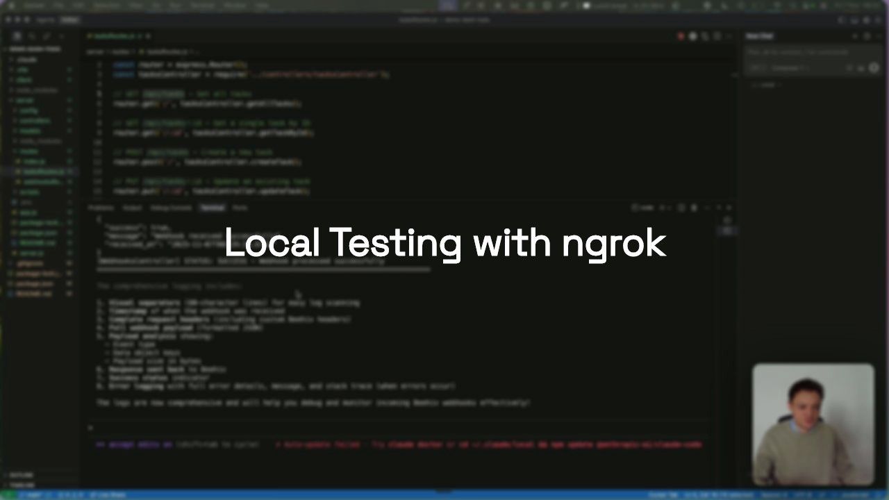Local Testing with ngrok