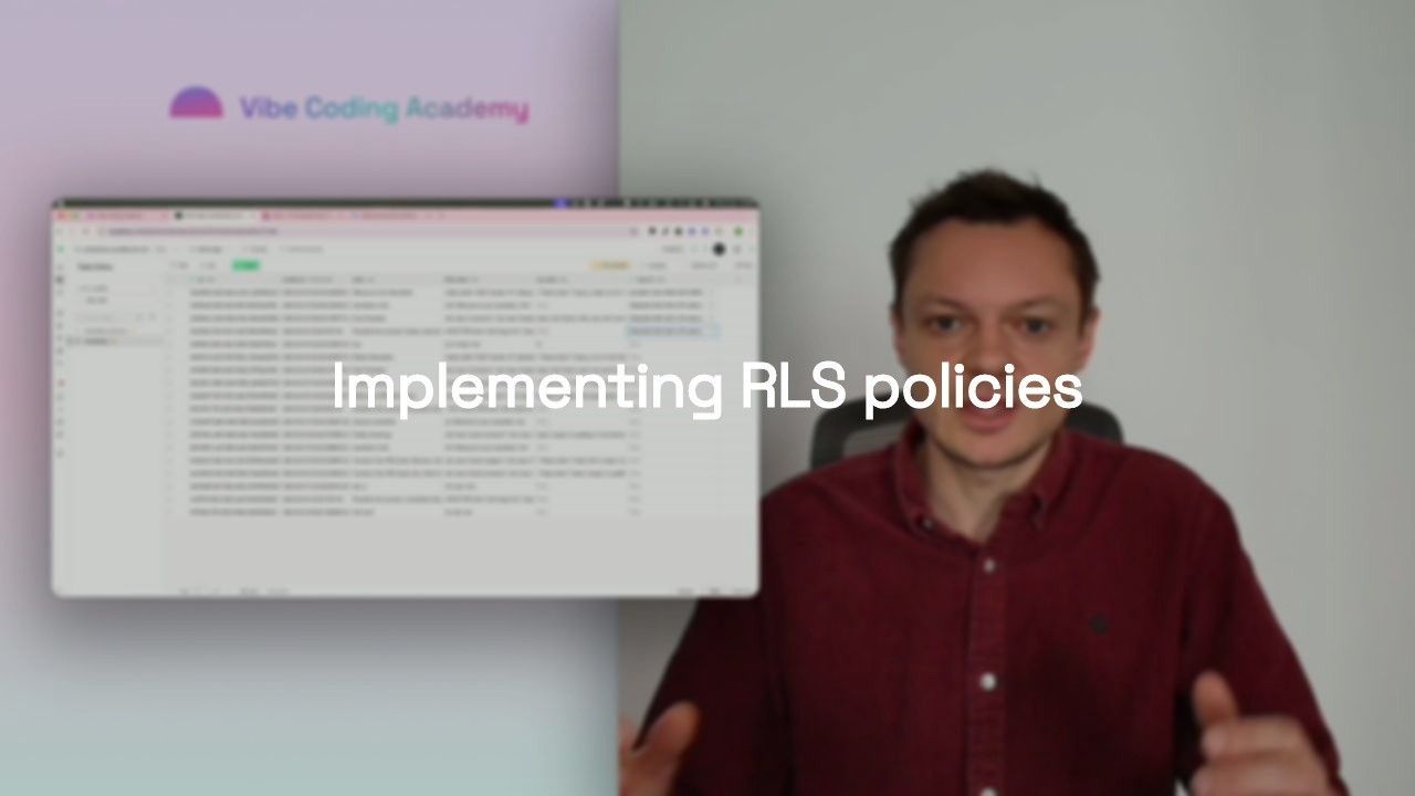 Implementing RLS policies
