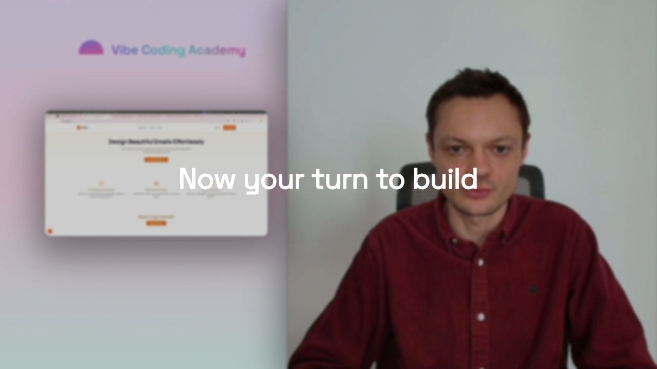 Now your turn to build